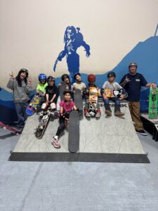 Skateboarding Group Photo
