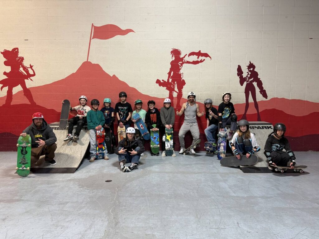 Indoor Skateboarding Camps 2026/2027 School Year