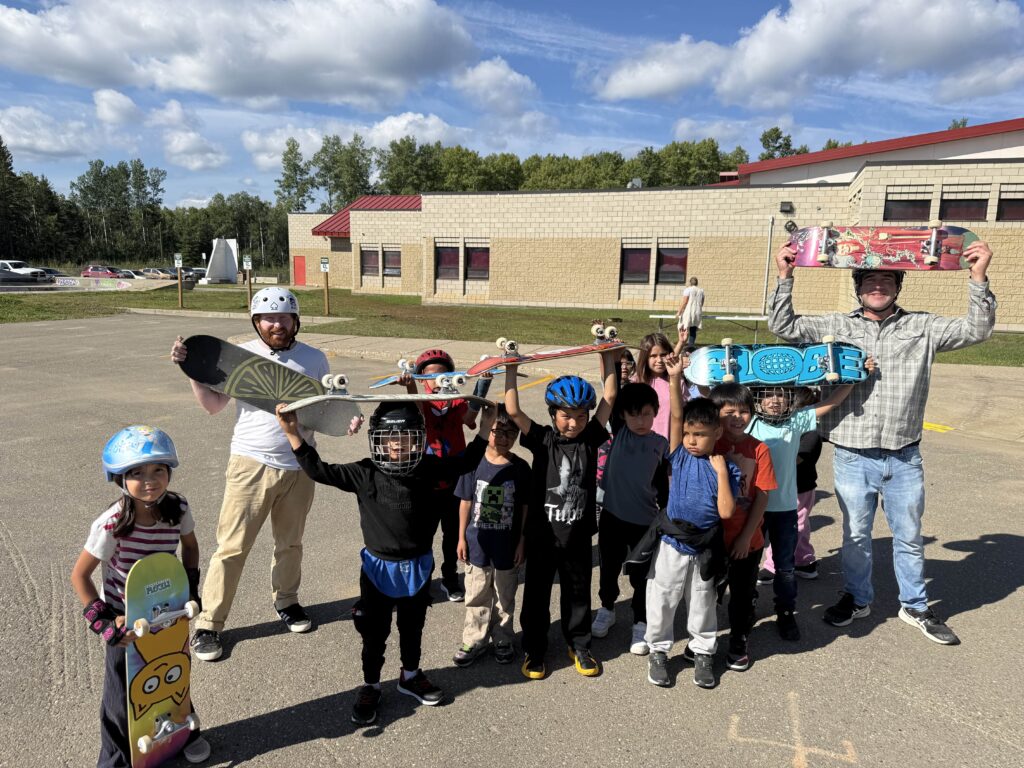 Skateboarding Workshops for Schools: Cadotte Lake & Suzuki Charter